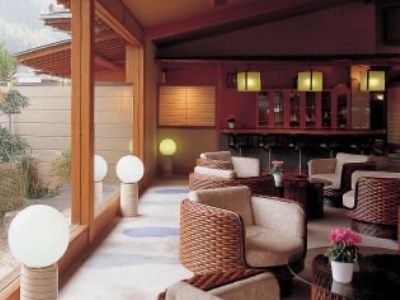 Nicchoan Keigetsu Hotell Achi Exteriör bild